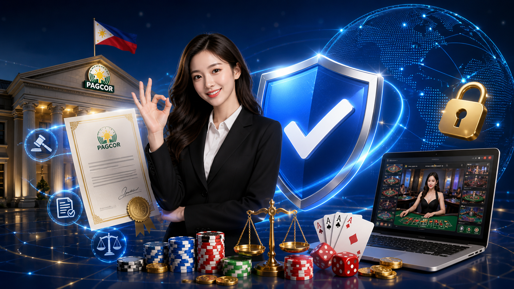 Được cấp phép hoạt động hợp pháp, minh bạch