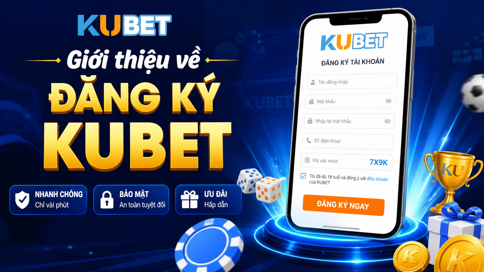 Hướng Dẫn Đăng Ký KUBET Nhanh Chóng, An Toàn Chỉ Trong 3 Phút